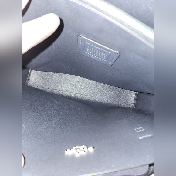 COACH Mollie Tote Bag In Signature Coated Canvas- NWOT - Picture 14 of 16